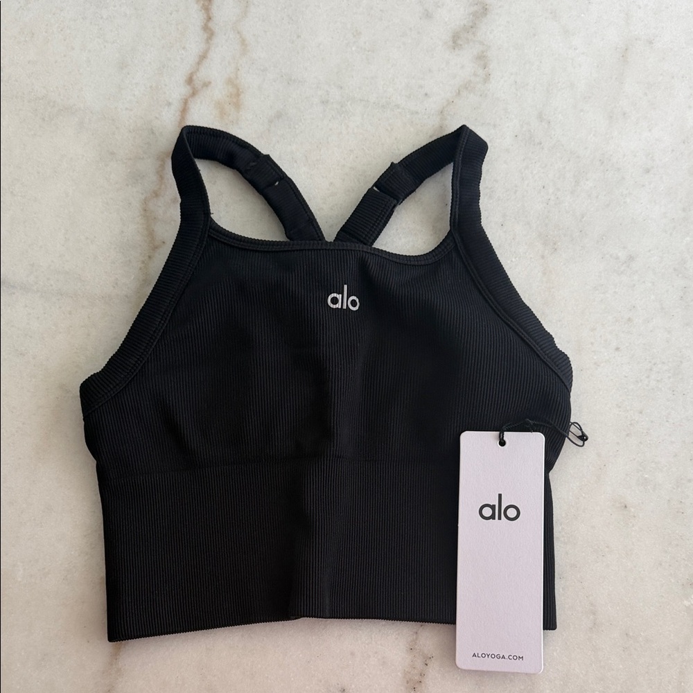 ALO Yoga Classic Black Sports Bra Trio